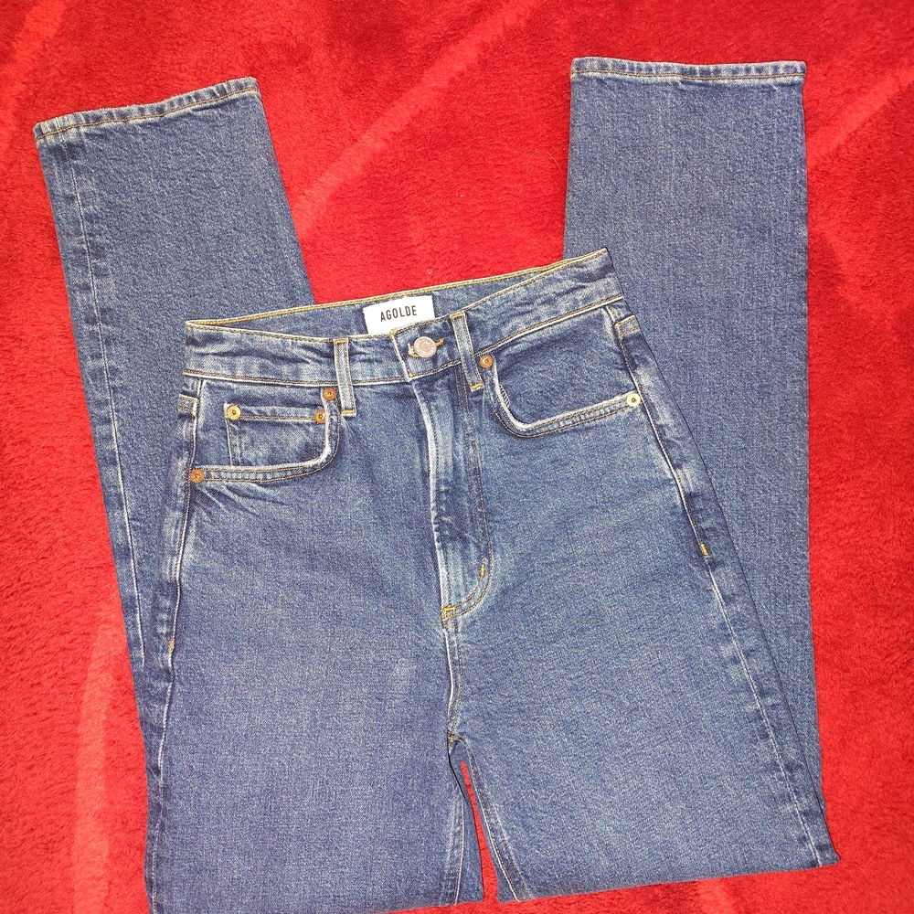 AGOLDE Blue Denim Jeans Sz 23